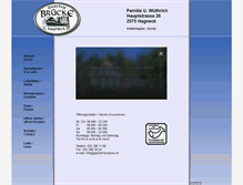 Tablet Screenshot of gasthof-bruecke.ch